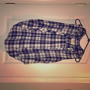 Arizona Jean Co. cutoff cardigan button-up.